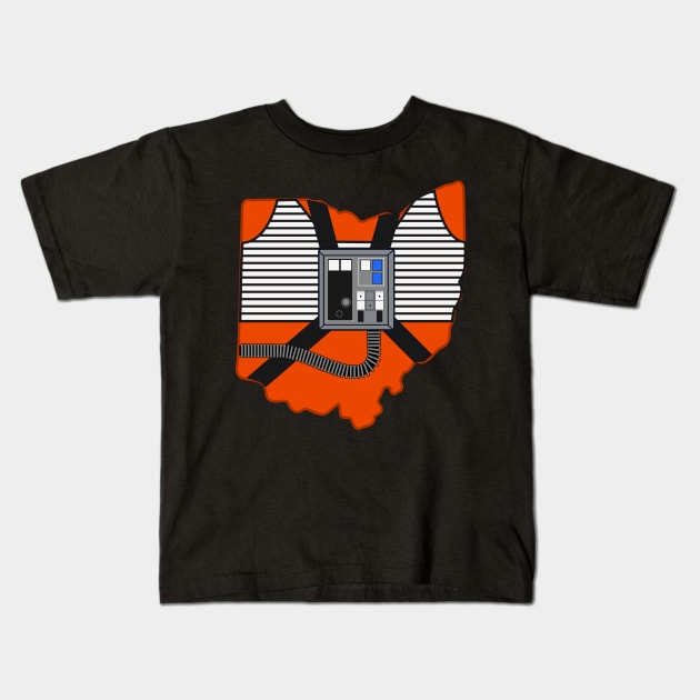 Ohio Rogue Leader Kids T-Shirt by mbloomstine